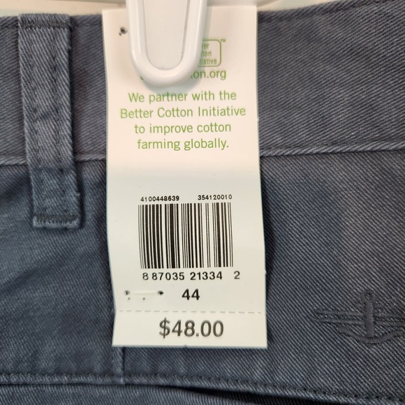 NWT Dockers Slate Blue Khaki Chino Big & Tall Men's Shorts 44 - Picture 5 of 9
